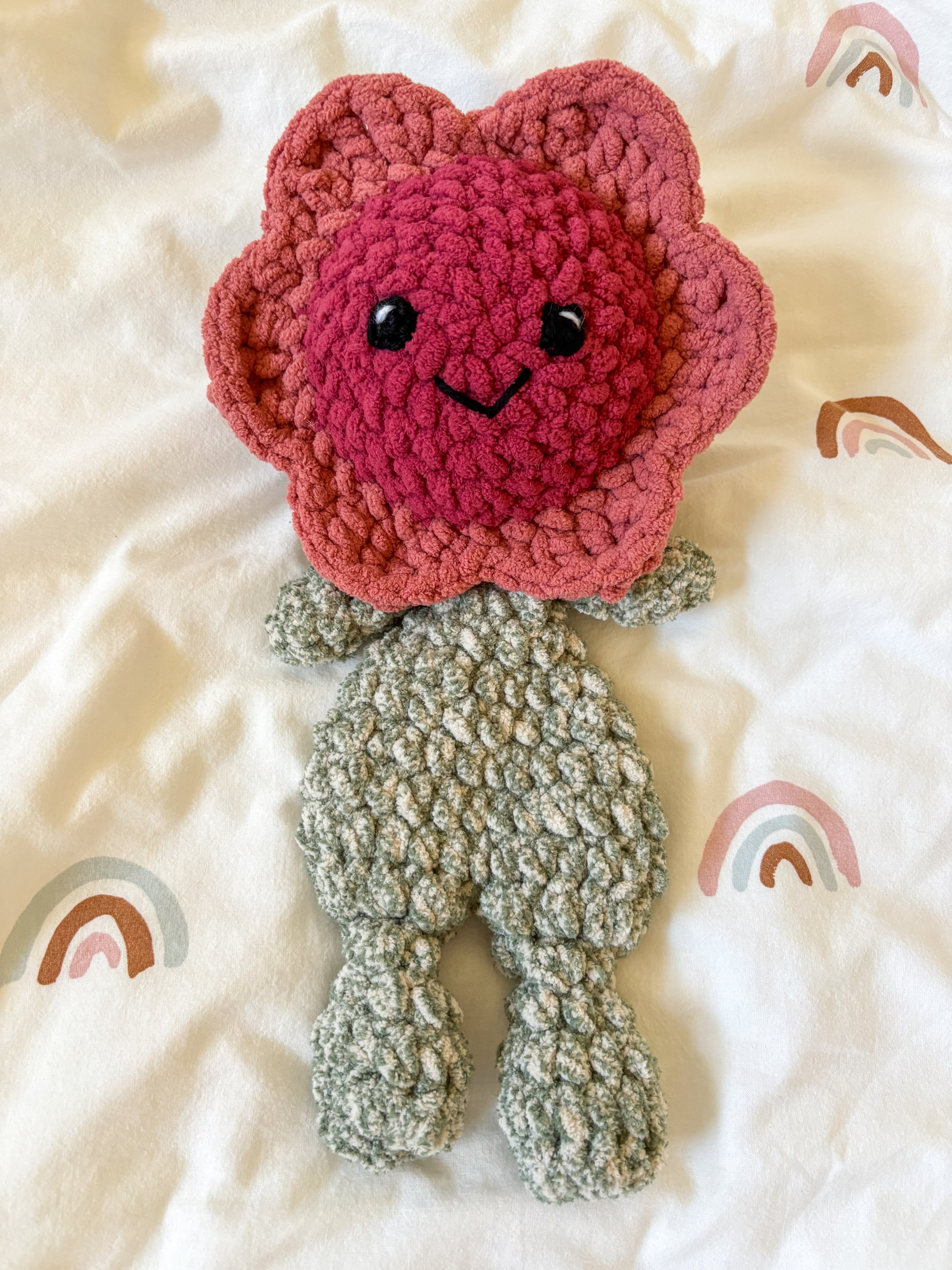 けんすけ】Smile Flower ミニビロコウ あみぐるみ けんすけ】Smile